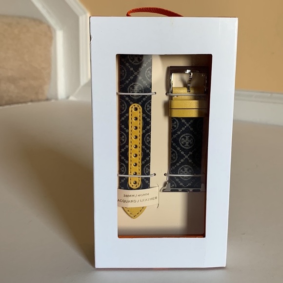 Tory Burch T MONOGRAM BAND FOR APPLE WATCH®T, 38MM – 42MM - Picture 7 of 11
